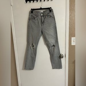 Zara high rise jeans (size 6)